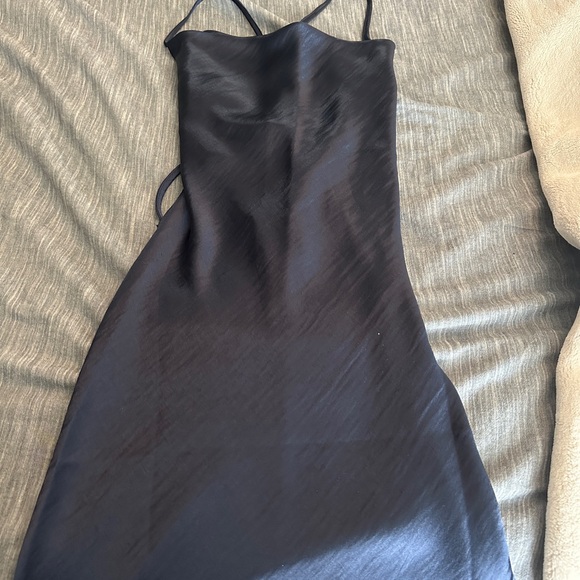 ASOS Satin Mini Dress - Picture 3 of 4